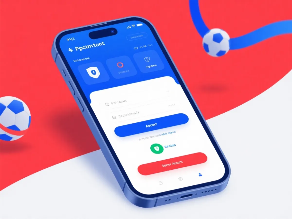 移动端开户注册流程示意图